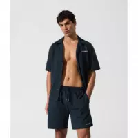 Check Beachwear Shorts Navy  KARL LAGERFELD