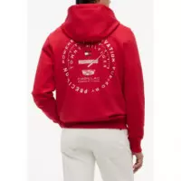 TOMMY HILFIGER - Th X CF1 Varsity Graphic Hoodie - Xlg - F|MN0MN00099/XLG