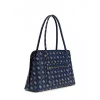 PATSIE TOTE NAVY LOGO