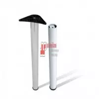 Pata De Mesa 870x60 Mm Niquel Satinado