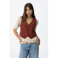 Chaquetas Mujer Chaleco TIFFOSI Rouge_c