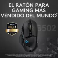 Raton Gaming LOGITECH G502 Hero Optico USB Rgb Black