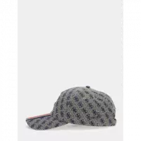 Gorra GUESS Boston Gris Estampado 4G