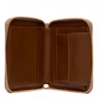 Cartera con Cremallera y Logo en Lámina Metálica  CALVIN KLEIN