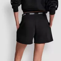 Short High-rise Logo-waist Sweat  DKNY