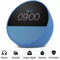 AMAZON ECHO Spot Altavoz BLUETOOTH Inteligente 2024 Azul