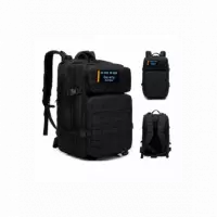 Mochila Tactica No Pain No Gain - Negra 45 L  BEVERLY