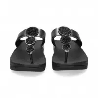Esclava 3 Circulos Strass Plomo  FITFLOP