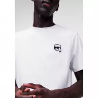 T-shirt Crewneck Nos White  KARL LAGERFELD