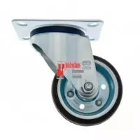 Rueda De Goma Negra - 80 Mm - Modelo 2522