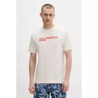 KLJ REG SS ESSENTIAL TEE WHITECAP GREY