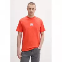 KLJ REG SS K-LOGO TEE GRENADINE