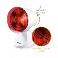 BEURER Lampara de Infrarrojos Il 21 150W Incluye Gafas de Proteccion