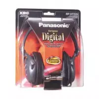 PANASONIC Auricular de Casco Grande RP-HT225 con Control Volumen 3METROS Cable