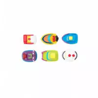 Bote de 6 Juguetes de Baño OLMITOS