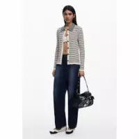 DESIGUAL Bolso Bowling Efecto Piel Letras Mediano 25WAXPA6-2000