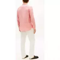 TOMMY HILFIGER - Linen Bengal Stripe Rf Shirt - 0DM - F|MW0MW42400/0DM