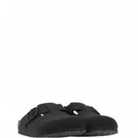 BIRKENSTOCK - Boston Wb Lenb - Black - 1031585/BLACK