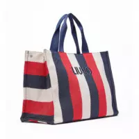 Bolso Tote Grande a Rayas  LIU JO