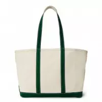 Bolso Tote de Loneta con Big Pony  RALPH LAUREN BAGS