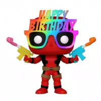 FUNKO Pop Deadpool con Ganas de Cumpleaños Marvel 783