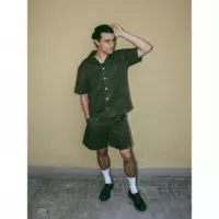 Bermudas Shorts LIBERTINE LIBERTINE Aware 3627 Olive Camo