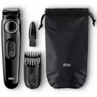BRAUN BT3000 Recortadora para Barba y Pelo con 20 Ajustes