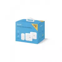 GARZA Pack 2 Timbres Inalambrico con Pilas y Receptor Blanco 401328G