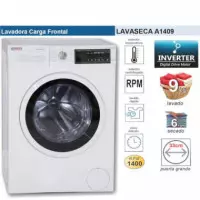 ROMMER A1409 Lavasecadora  9KG + 6KG 1400RPM