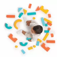 Conjunto Bloques de Construcción Espuma  LUDI