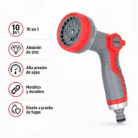 Pistola Riego Jardin AIRMEC 10 en 1
