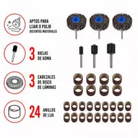 Discos Abrasivos Lija-pulido AICER 30 Pcs