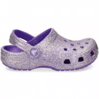 Zueco Glitter Lila  CROCS