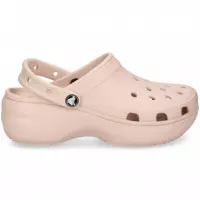 Zueco Plataforma Rosa Suave  CROCS