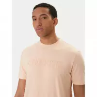 Ss Alphy T-shirt Peach Sky  GUESS