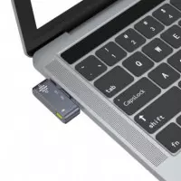 Lavalier Microfono LUUCCO Minipods K2 USB C Negro