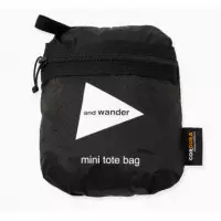 Mochilas Mini Tote AND WANDER Sil Black