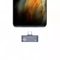 Lavalier Microfono LUUCCO Minipods K1 USB C Blanco