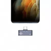 Lavalier Microfono LUUCCO Minipods K2 USB C Verde