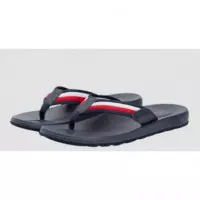 TOMMY HILFIGER - Molded Hilfiger Rwb Beach Sandal - 0GY - F|FM0FM05803/0GY