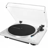 Tocadiscos Audio-technica AT-LP70XBT Inalámbrico con Tracción por Correa Totalmente Automático Blanco  AUDIO TECHNICA