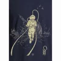Camiseta Buzo Barco Navy  KANUMERA