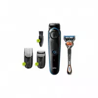 BRAUN BT3240 Recortadora de Barba Recargable + Gillette Fusión Proglide