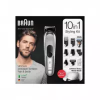BRAUN BT7220 Recortadora de Barba Recargable Litio con Set de Accesorios