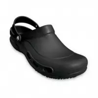 Zuecos CROCS Trabajo Antideslizante Negros