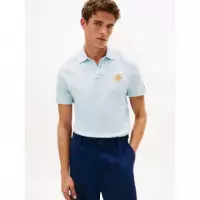 Th Script Reg Polo Keepsake Blue  TOMMY HILFIGER