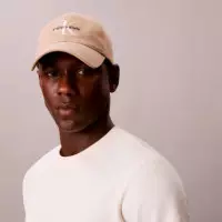 Gorra de Sarga con Logo Monograma Bordado  CALVIN KLEIN