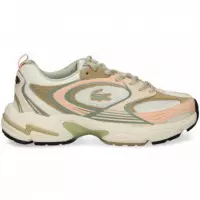 DEPORTIVO PIEL+NYLON MULTI BLANCO