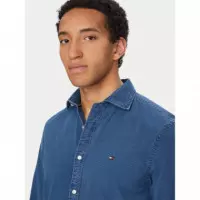 INDIGO SEERSUCKER SHIRT INDIGO