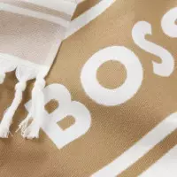 Beach_towel 10271336 01 Medium Beige  BOSS